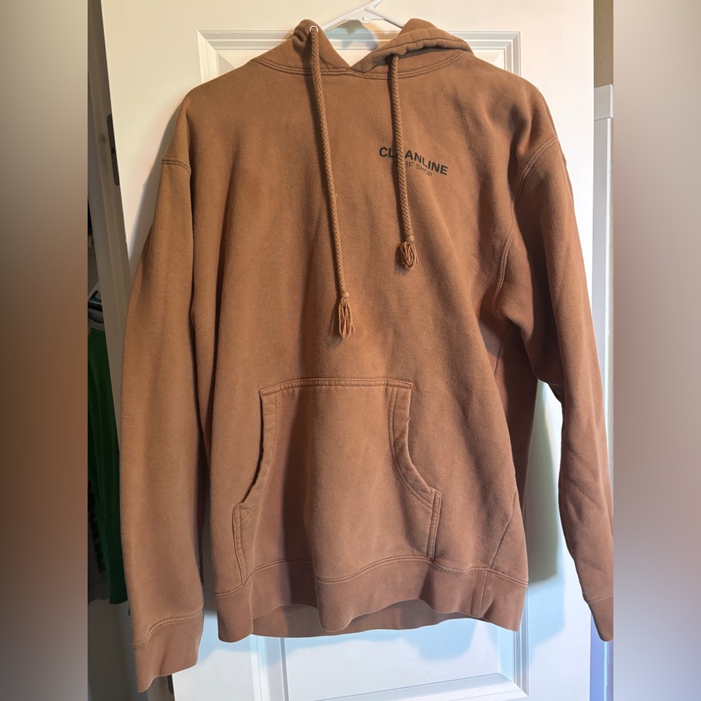 Cleanline SurfShop Brown Hoodie/Sweatshirt